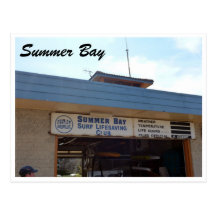 summer bay slsc postcard