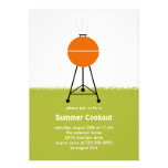 Summer BBQ Cookout Party Invitation