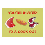 Summer BBQ Invitations at Zazzle