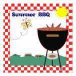 Summer BBQ Party Invitation at Zazzle