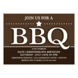 Summer BBQ Party Invitations