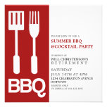 Summer BBQ Party Invitations