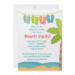 Summer Beach Party Invitation