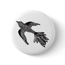 Summer Bird buttons