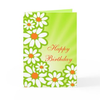 Summer Birthday card card