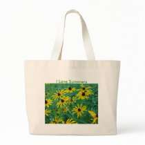 Summer Blackeyed Susans, I Love Summers bags