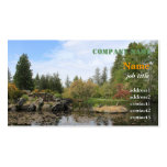 Summer botanical garden in Vancouver Business Card