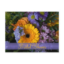 Summer Bouquet • Bridal Shower Postcard