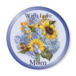 Summer Bouquet - Mom Fridge Magnet