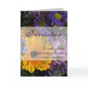 Summer Bouquet • Wedding Invitation Card