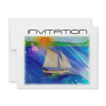 Summer Breeze invitations