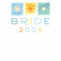 Summer Bride 2009 Spaghetti Top (Fitted) t-shirts