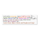 Summer Bumper Sticker