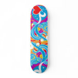 SUMMER BURST CUSTOM SKATE BOARD