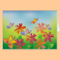 Summer Butterflies Card