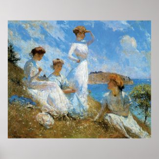 Summer, by Frank W. Benson print
