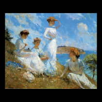 Summer, by Frank W. Benson posters