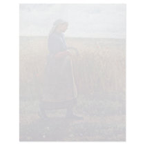 Summer By Leopold Karl Walter Graf Von Kalckreuth Custom Letterhead
