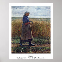 Summer By Leopold Karl Walter Graf Von Kalckreuth Print