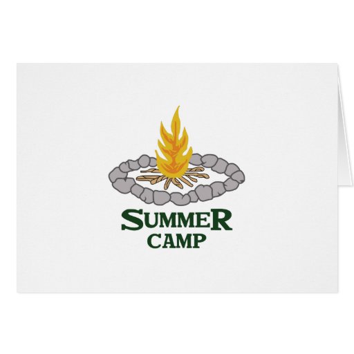 SUMMER CAMP CARD | Zazzle