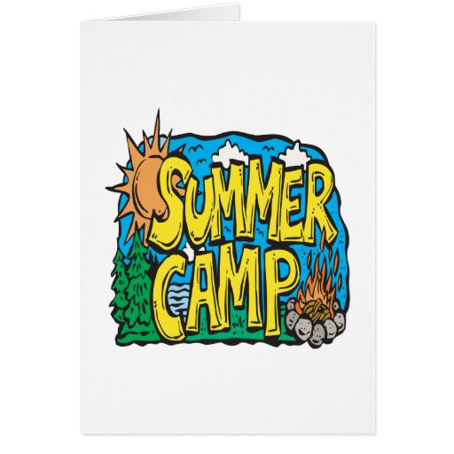 Summer Camp Card Zazzle