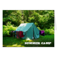 Summer Camp Card