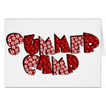 Summer Camp in Red Greeting Cards