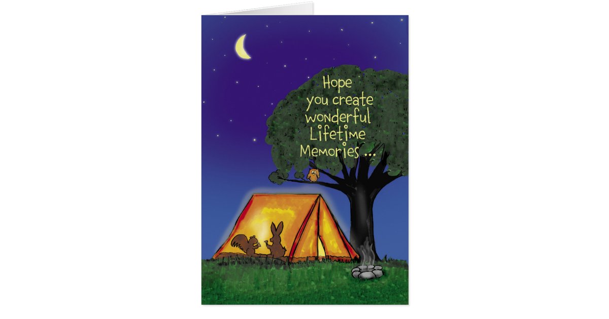 Summer Camp - Miss you - Greeting Card | Zazzle