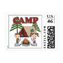 Summer Camp Stamps