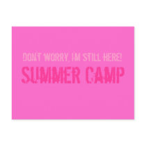 Summer Camp Postcard