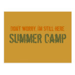 Summer Camp Postcard
