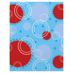 SUMMER CIRCLES SCRAPBOOK PAPER FLYER DESIGN