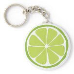 Summer Citrus Lime Keychain