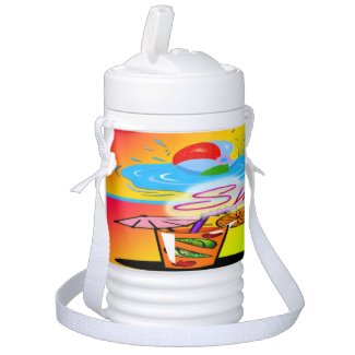 Summer Collage 1 Quart Beverage Cooler Igloo Beverage Dispenser