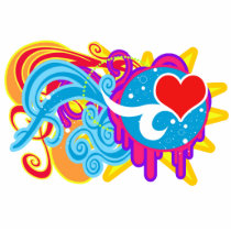 SUMMER COLOR BURST CUT OUT