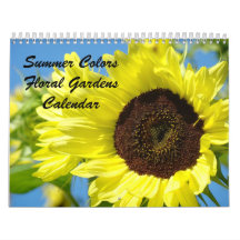 Summer Colors Floral Gardens Calendars Photos