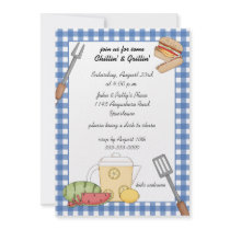Summer Cookout Invitation