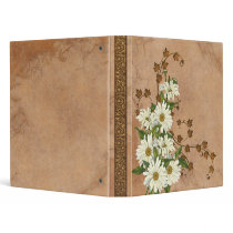 Summer Daisies Binder Notebook by RanchLady Summer Daisies Binder Notebook