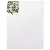 Summer Daisy Blue Fae Letterhead Template