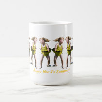Summer Dancing Kid Mug mugs