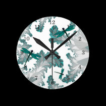 Summer Day Dragonflies Clock wall clocks