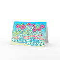 Summer day greeting card