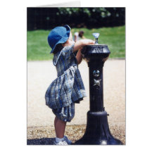 Summer Days - "Almost Tall Enough" Greeting Cards