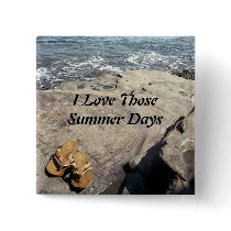 Summer Days Button