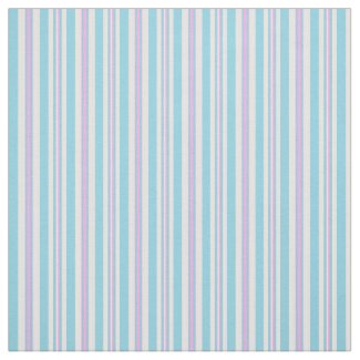 Summer Days Deckchair Stripes Pink Sky Blue White Fabric
