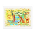 Summer Days Postcard