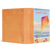 summer days scrapbook 3 ring binders