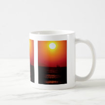 Summer dreams, sailing off the coast of southern C Coffee Mug