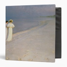 Summer Evening on the Skagen Southern Beach Binders