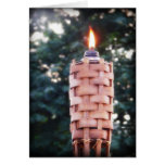 Summer Evening - Tiki Torch Greeting Card Summer Evening - Tiki Torch Greeting Card